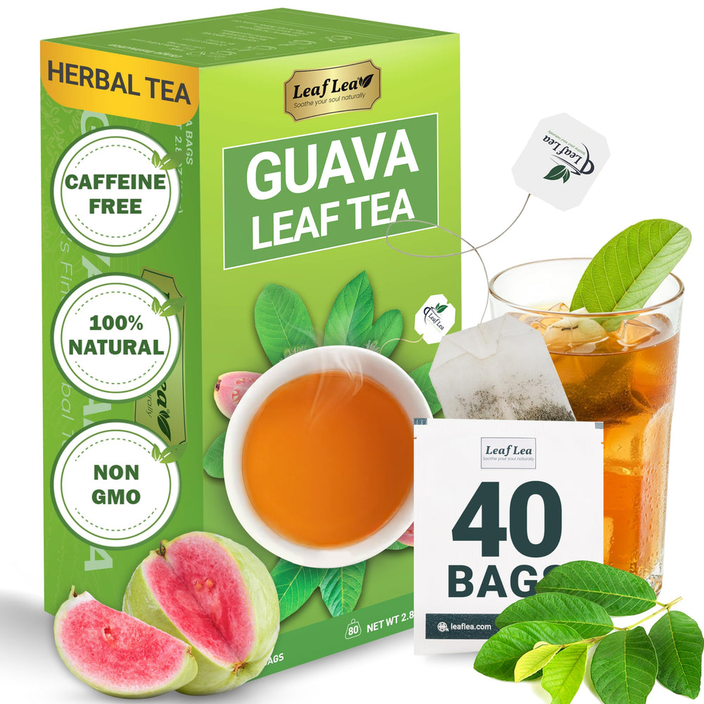 LeafLea front box showing branding and 40-count convenience