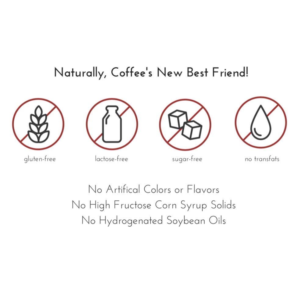 Leaner Creamer used in iced latte illustrating cold drink convenience
