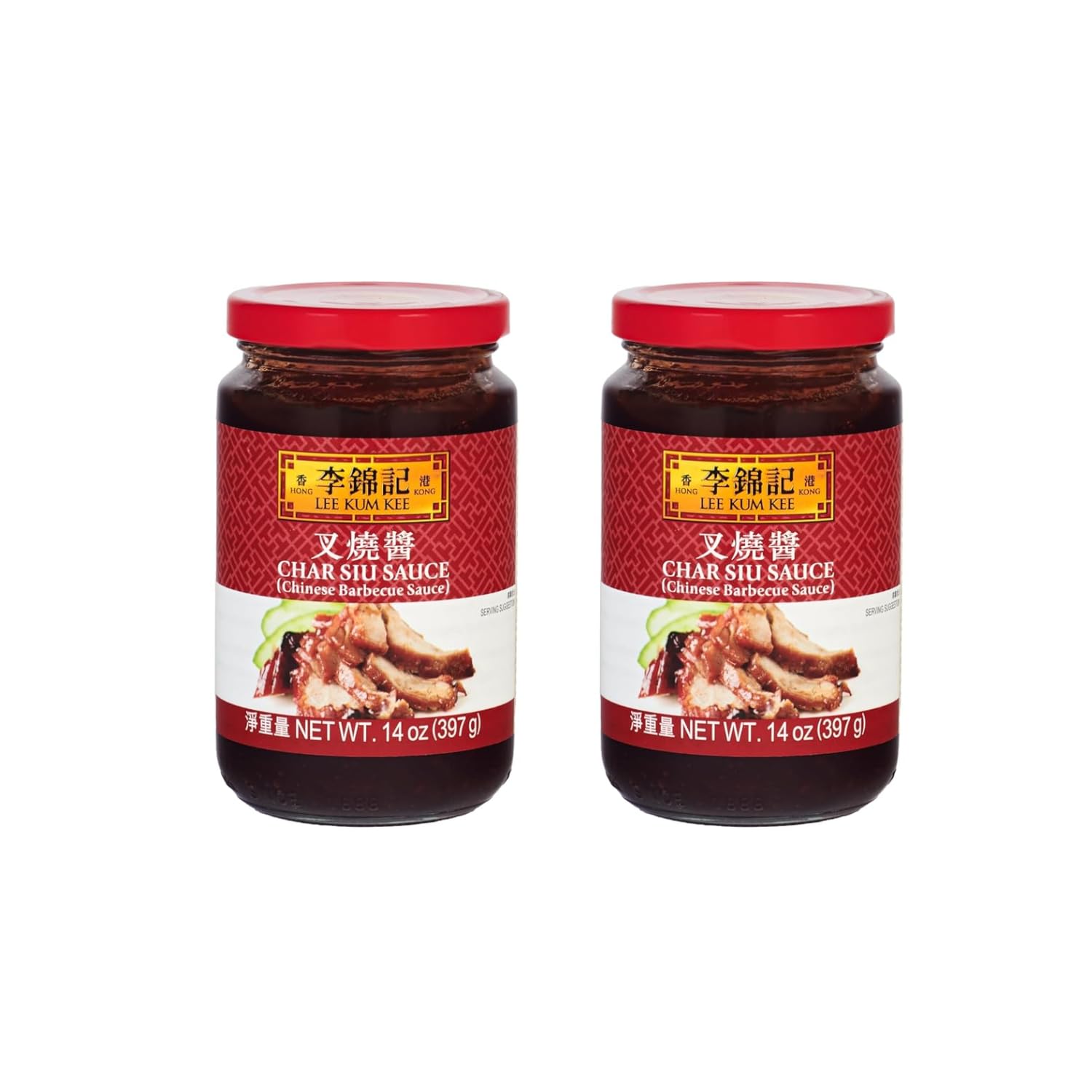 Lee Kum Kee front packaging showing two 14 oz bottles, ideal pantry staple