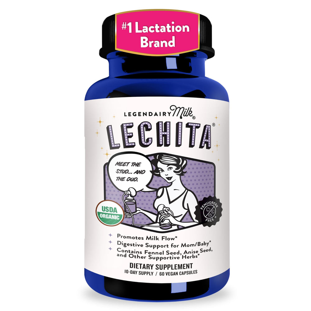 Legendairy Milk Lechita front packaging shows product and benefits