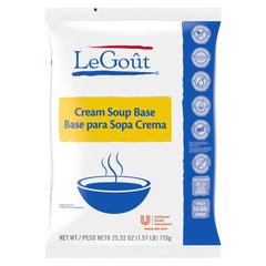 LeGoût pouch front label showing brand and product benefits for quick identification