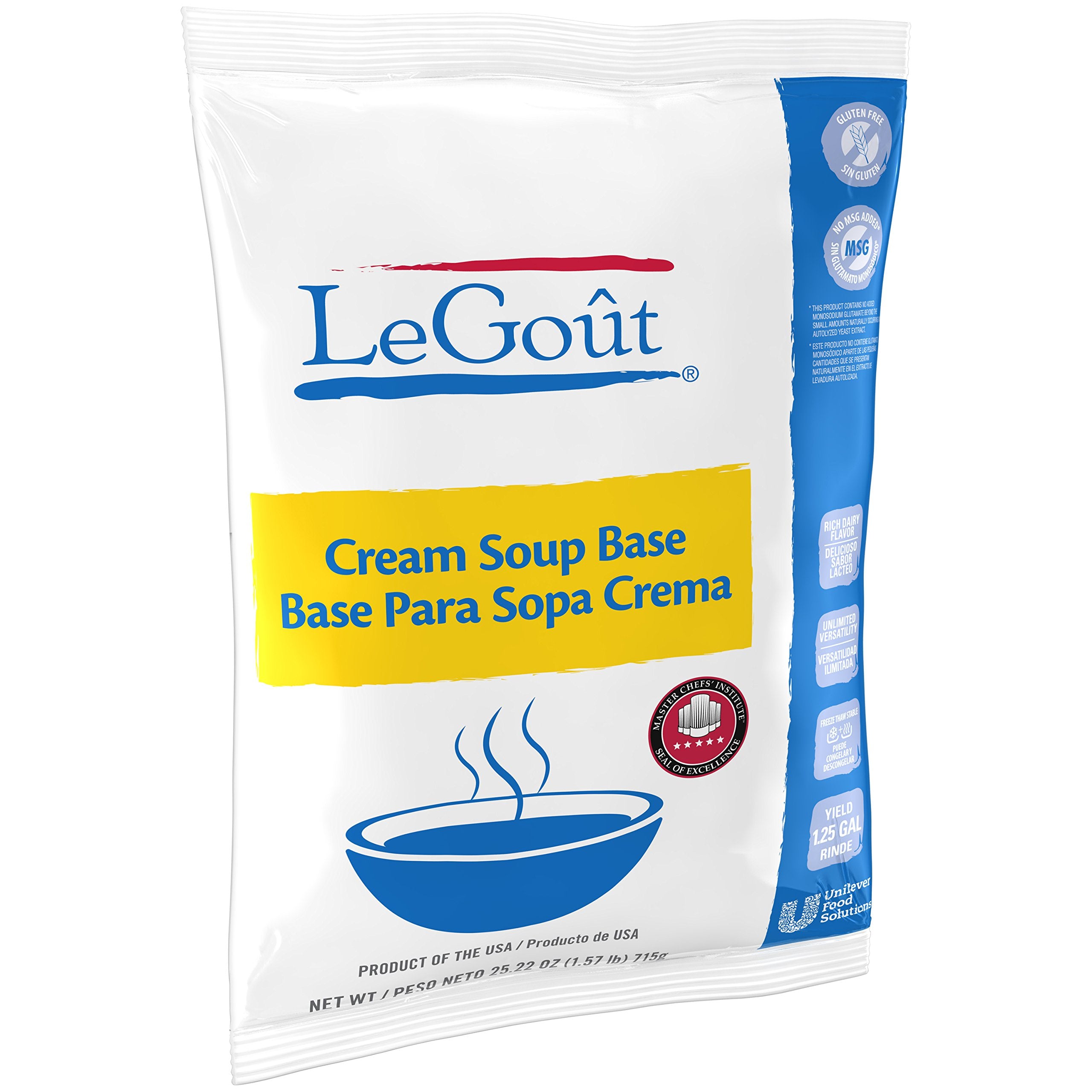LeGout prepared bowl of creamy soup showing restaurant-quality result