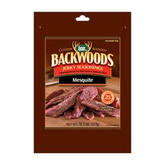 LEM front packaging showing mesquite seasoning packet and bold branding for quick selection