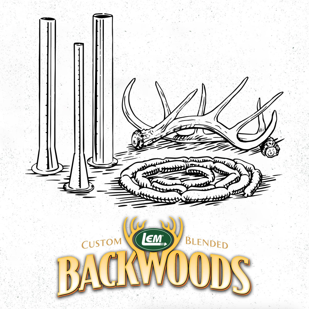 LEM packet in a backyard grilling scene to suggest lifestyle use and serving ideas