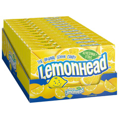 LEMONHEAD theatre box front view showing brand and portioning benefit