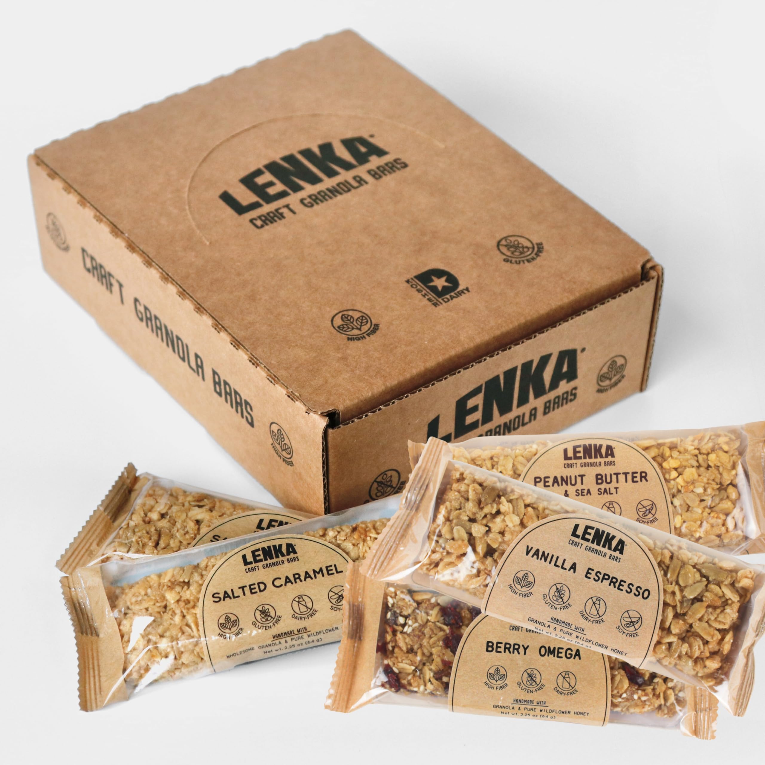 LENKA front packaging showing discovery 12-pack convenience