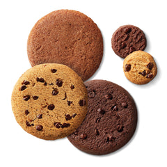 Lenny & Larry's cookie texture close-up highlighting soft and crunchy contrast