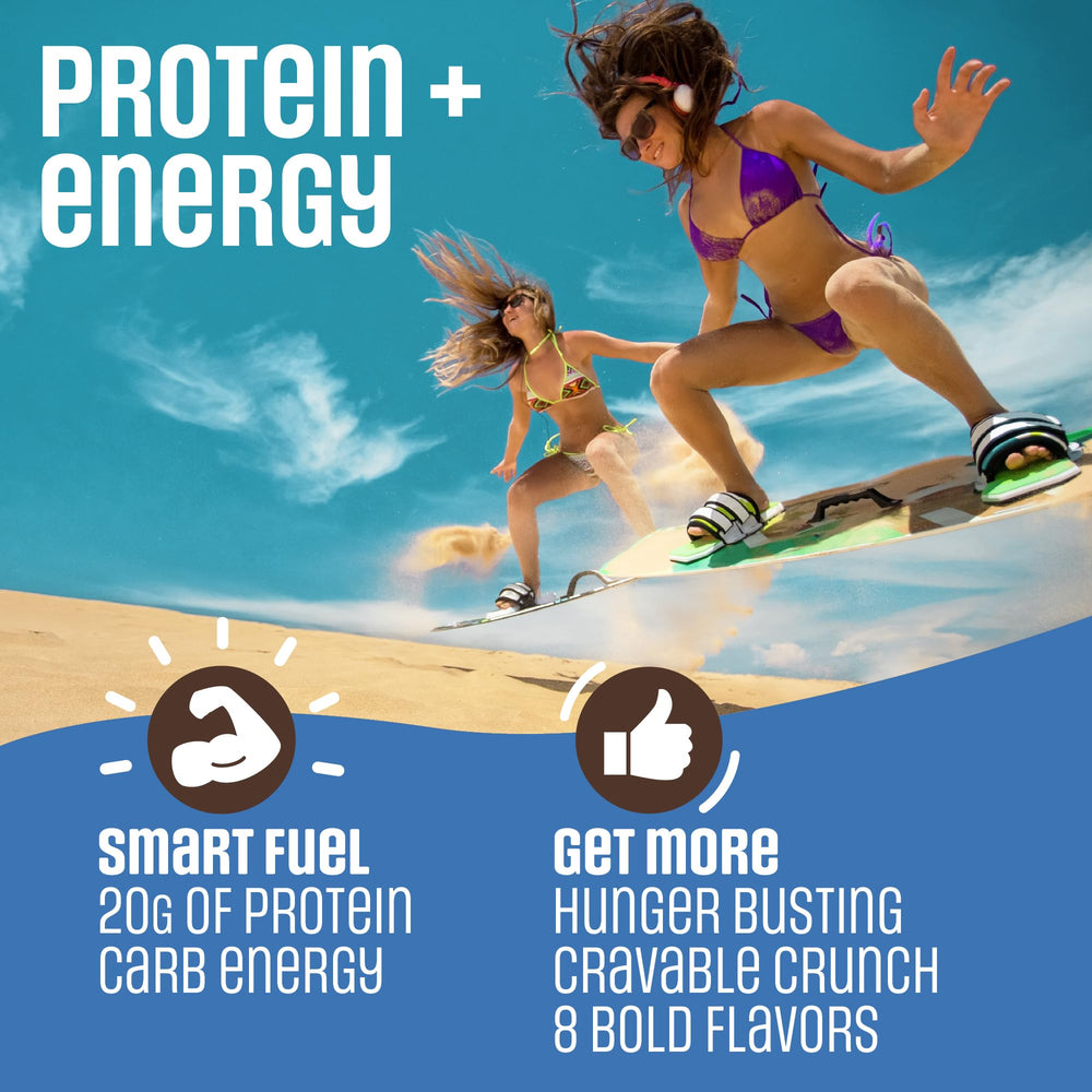 Lenny & Larry's nutrition label detail showing 20g plant protein per bag