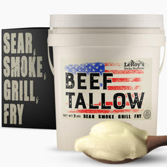 LeRoy's Rocky Mountain front tub displaying sturdy packaging and long-lasting fat