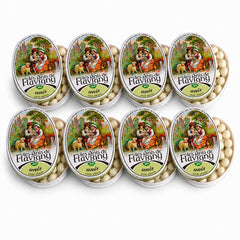 Les Anis de Flavigny tin front view showing collectible packaging and easy gifting