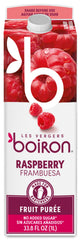Les Vergers Boiron carton front view showing product and benefit of consistent flavor