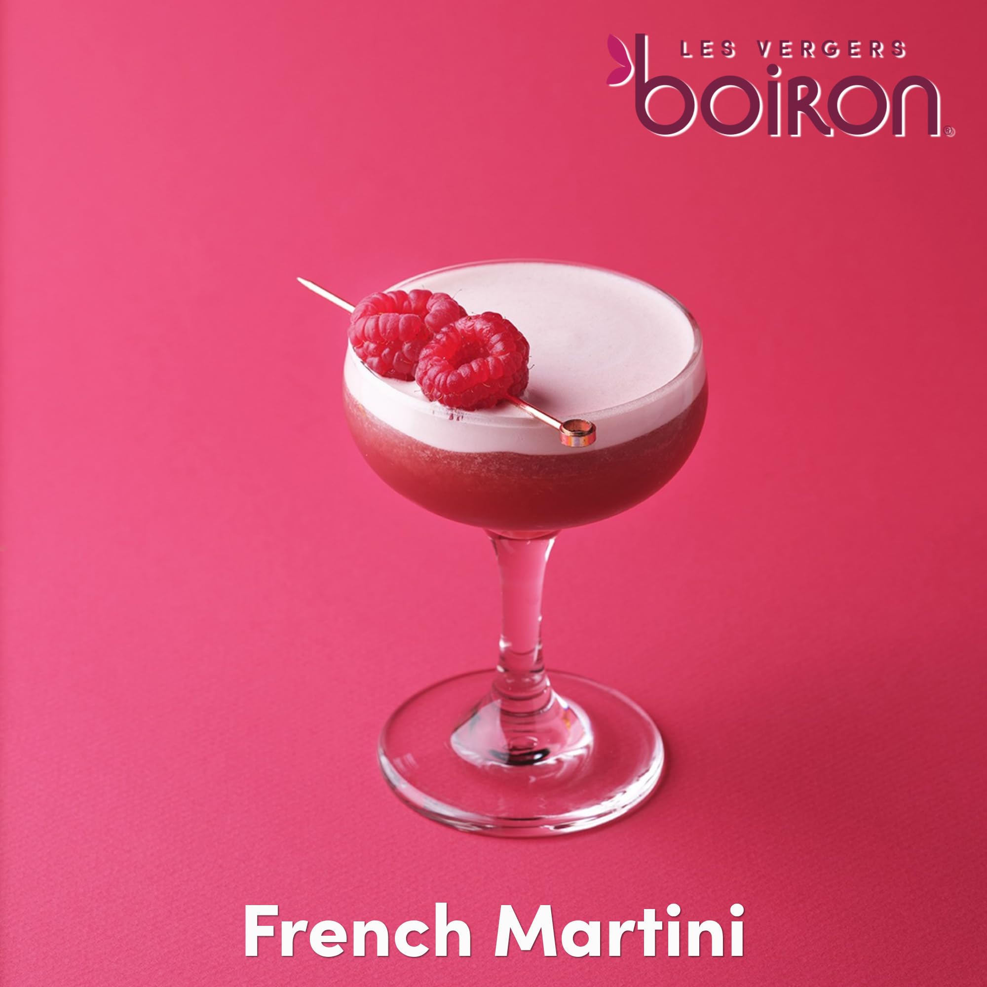 Les Vergers Boiron used in a smoothie bowl for fast, vibrant fruit topping