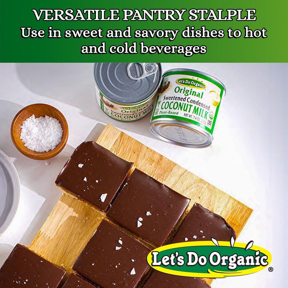 Let's Do Organic being stirred into coffee, adds creamy sweetness to beverages