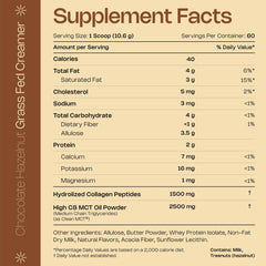 LevelUp scoop of creamer highlighting collagen and MCT powder texture
