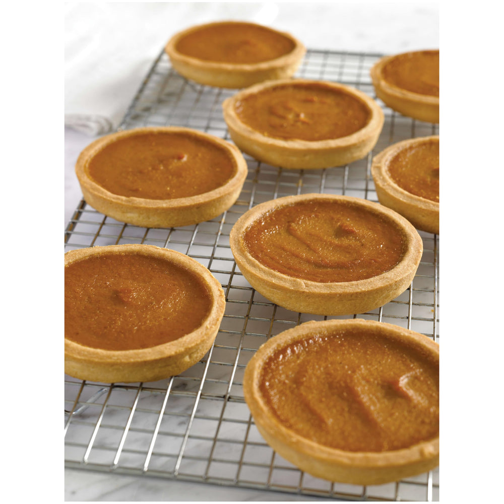 Libby's pumpkin pouring into mixing bowl, easy-to-use convenience for bakers