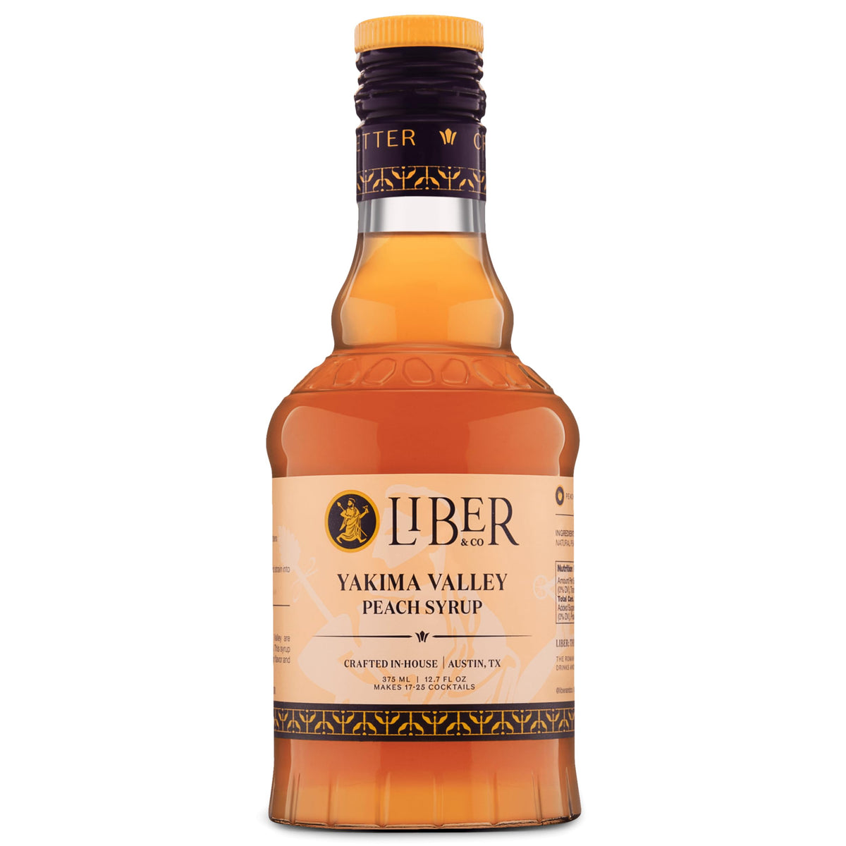 Liber & Co. front bottle showing branding and bottle shape for easy identification