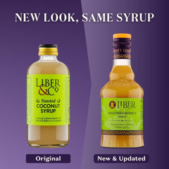 Liber & Co. poured into a tiki cocktail showcasing flavor boost for drinks benefit