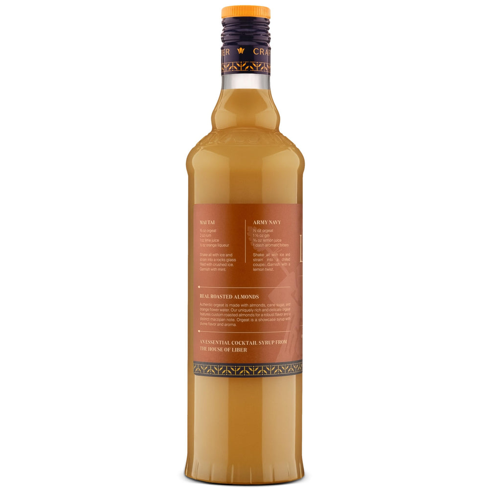 Liber & Co. bottle in a bar setting showing professional-grade use and presentation benefit