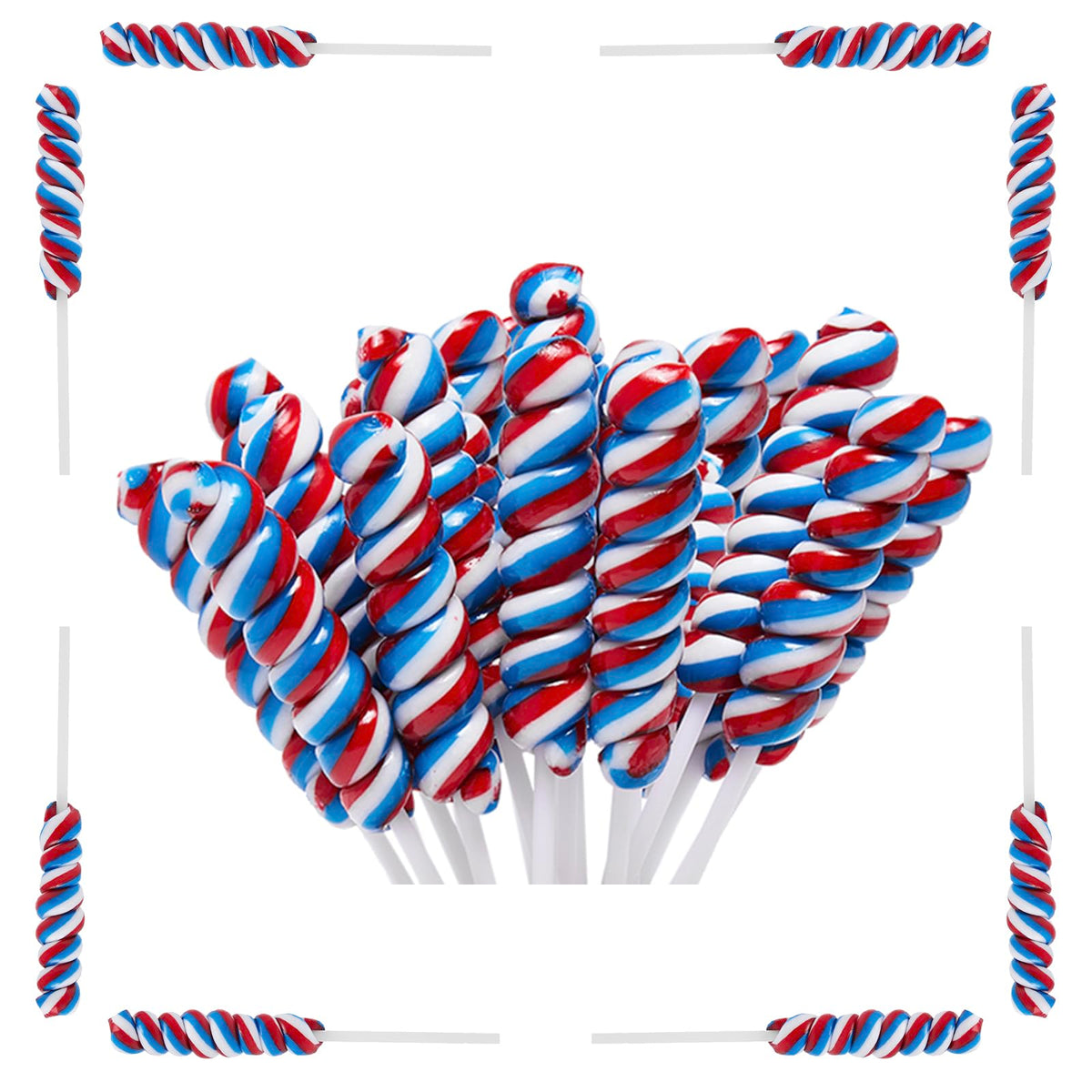 LIDATREE front packaging showing 30-count box and patriotic colors for easy party setup
