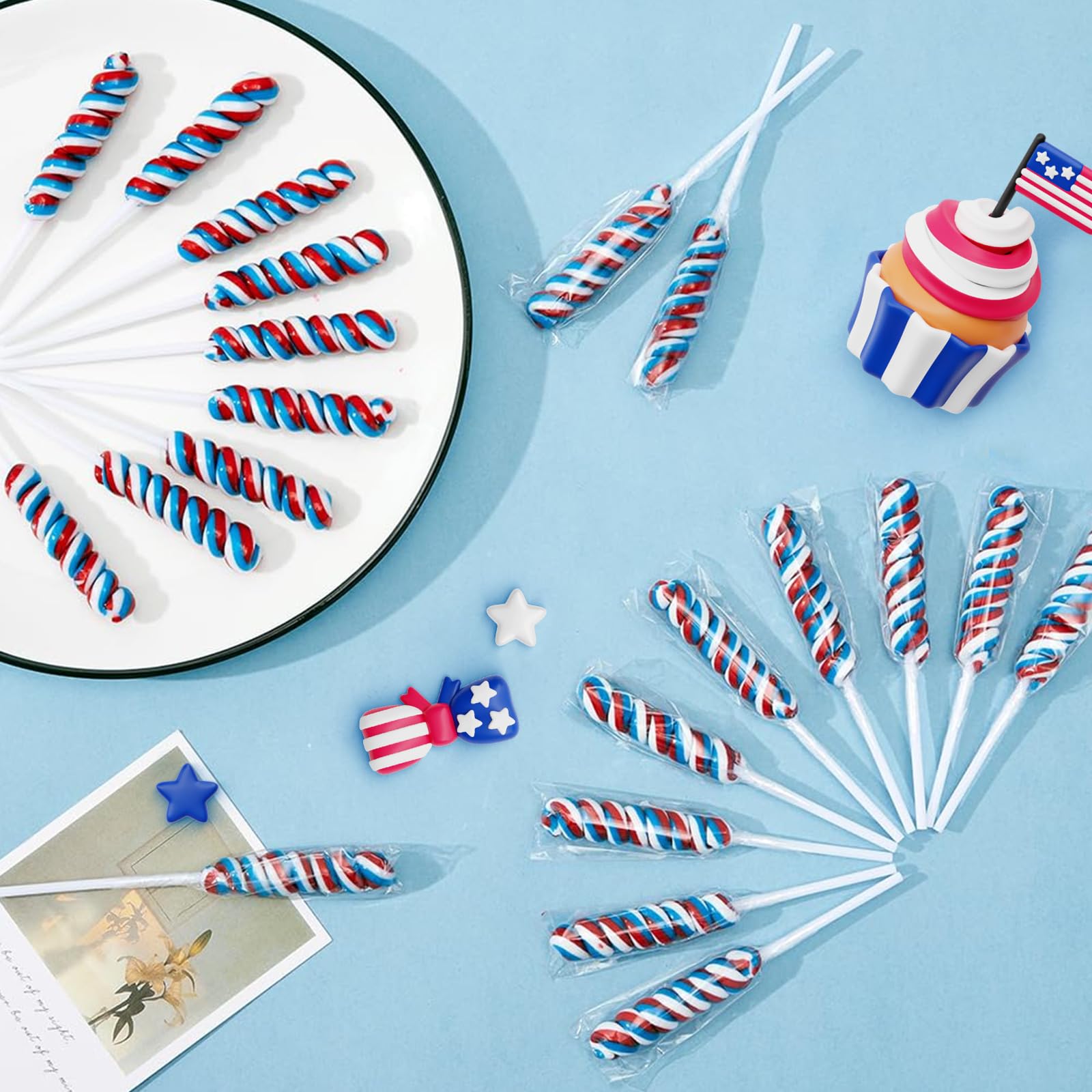 LIDATREE lollipops at picnic scene showing festive appeal for outdoor events