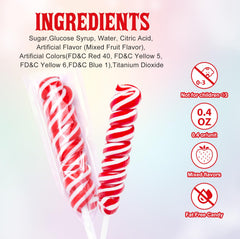 LIDATREE pile of individually wrapped lollipops showing sealed freshness and convenience