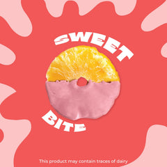 Life Plus Style Gourmet close-up of dried pineapple texture showing natural fruit chew