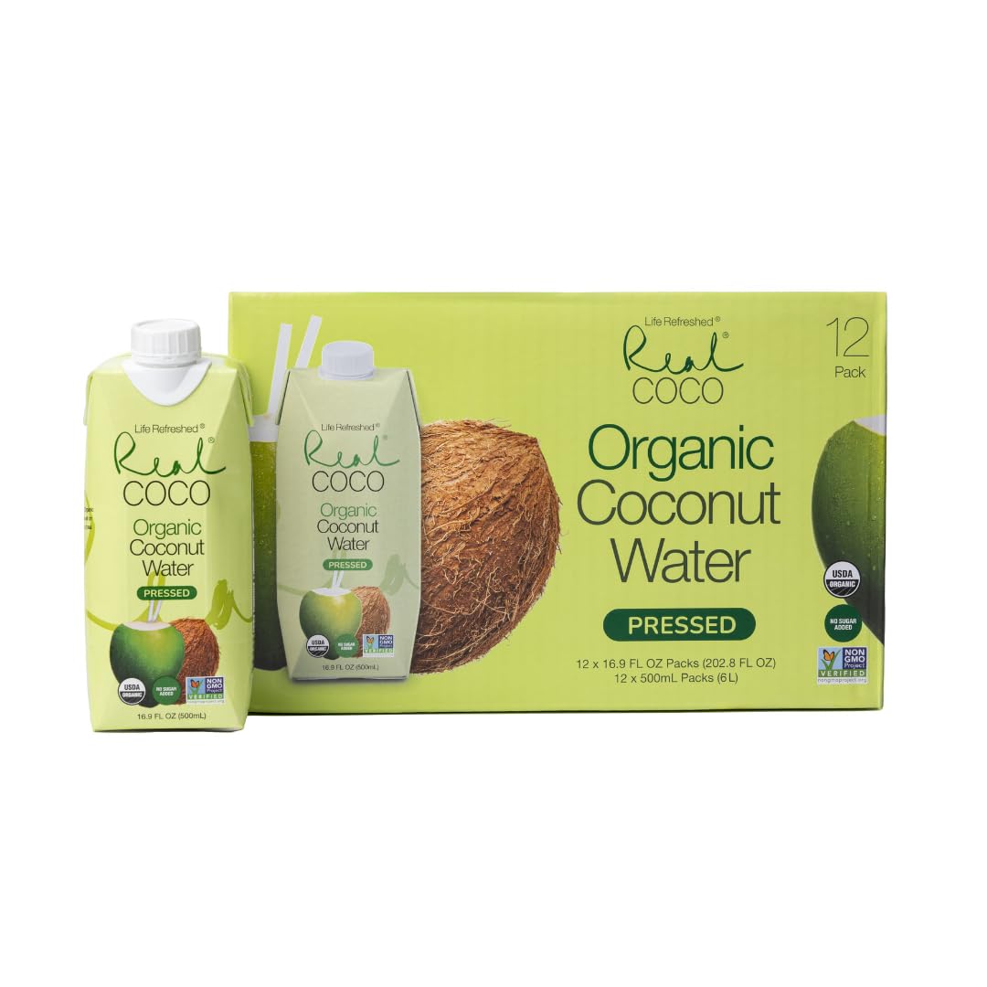 Life Refreshed front packaging showing 500mL bottle and organic branding for convenient hydration