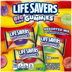 Life Savers dispenser open with candies visible for quick grab-and-go convenience