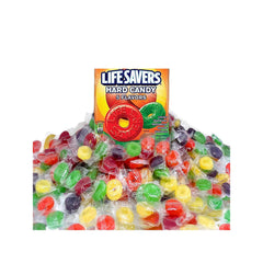 Life Savers front packaging showing 2 lb mixed flavors and brand for easy recognition
