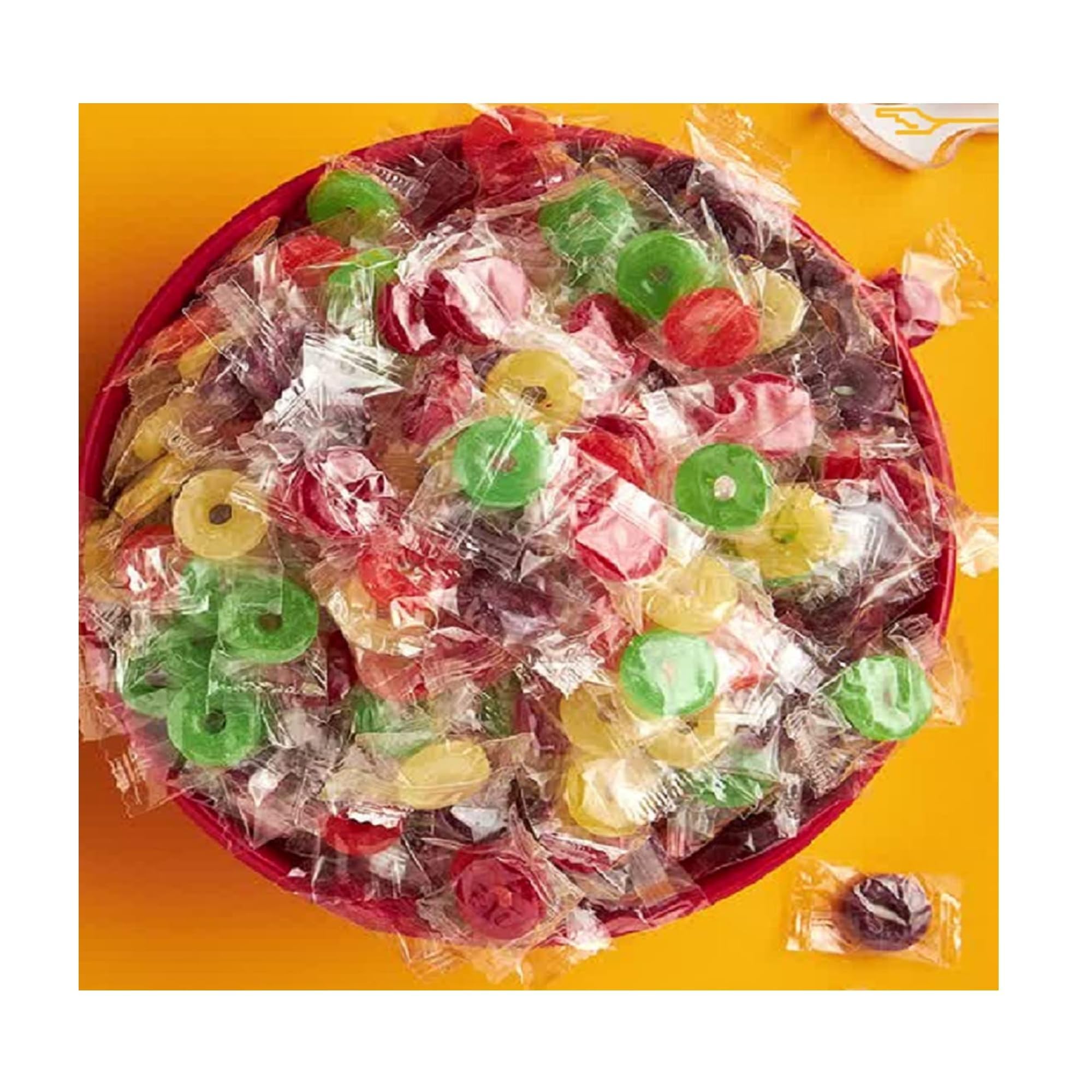 Life Savers individually wrapped pieces demonstrating hygiene and grab-and-go convenience