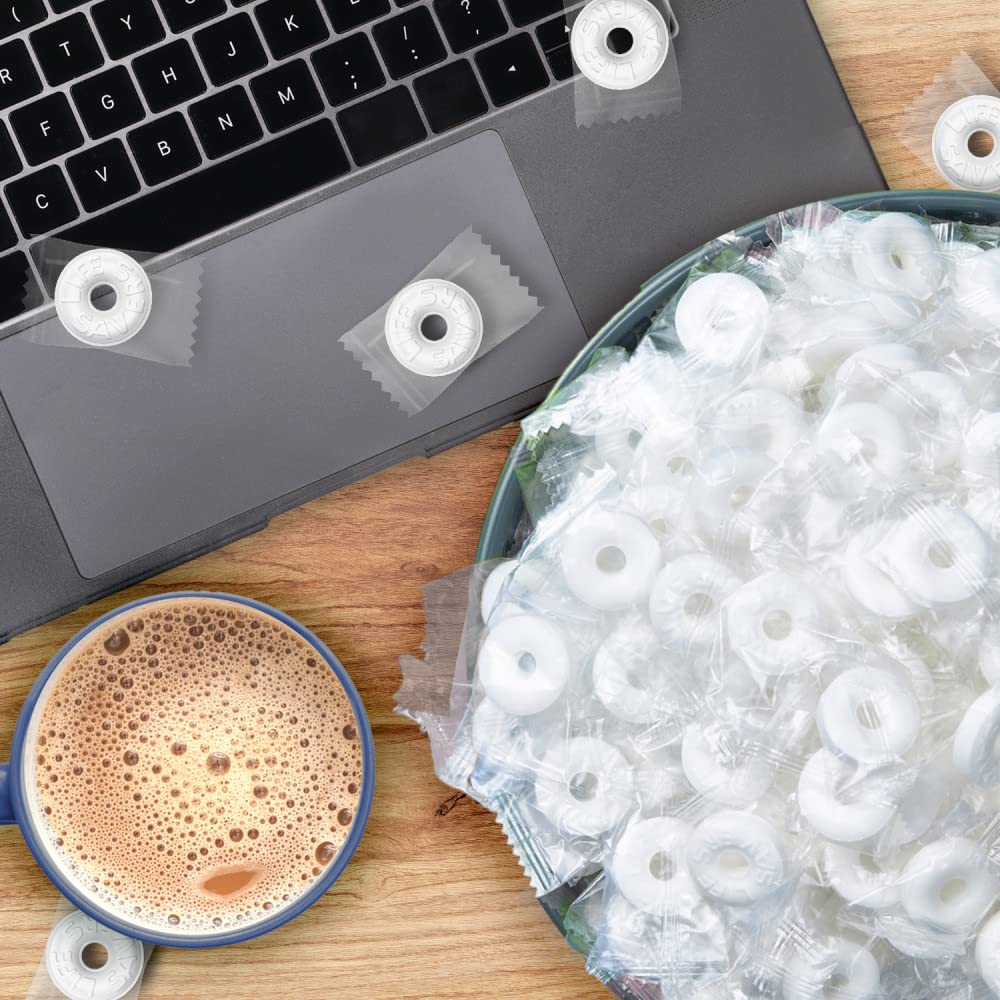 Life Savers bag on office desk for convenient breath freshening