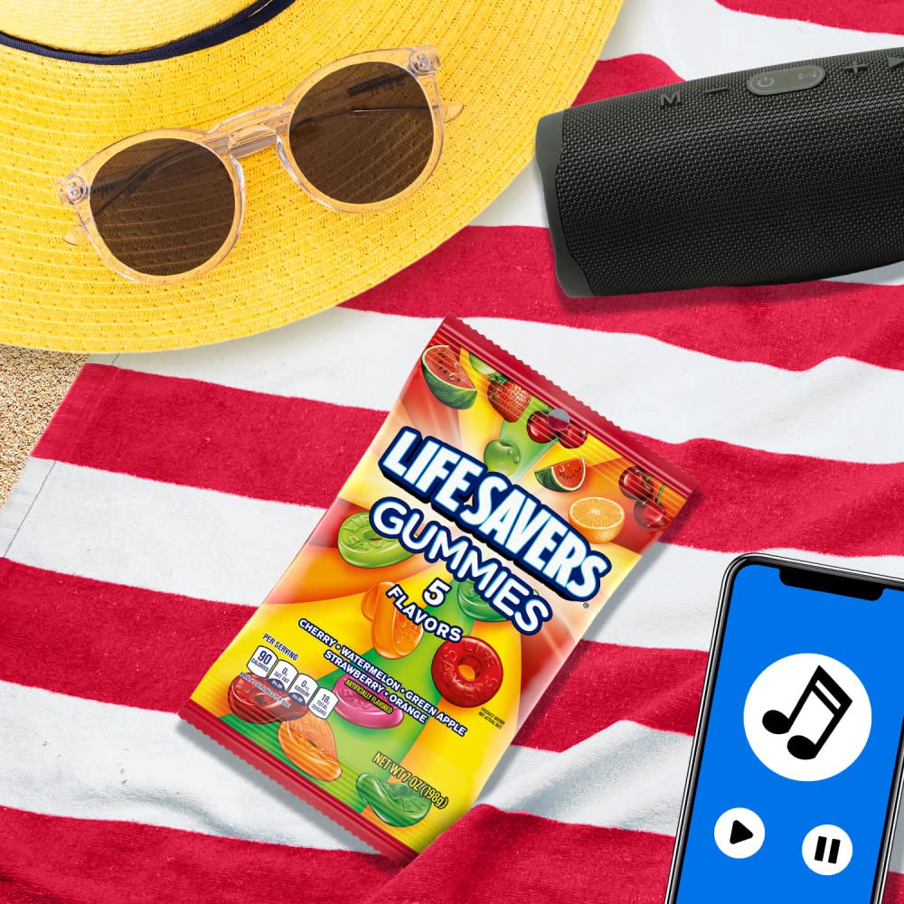 Life Savers resealable zipper detail preserving freshness and simplifying storage