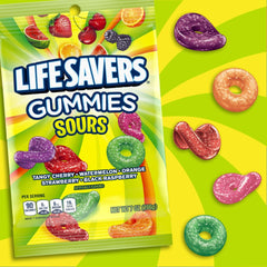 Life Savers single individually wrapped pack on a hand highlighting convenience for sharing