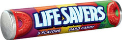 Life Savers close-up of ring candies highlighting texture and long-lasting flavor