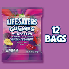 Life Savers open bag pouring gummies into hand for convenient on-the-go benefit