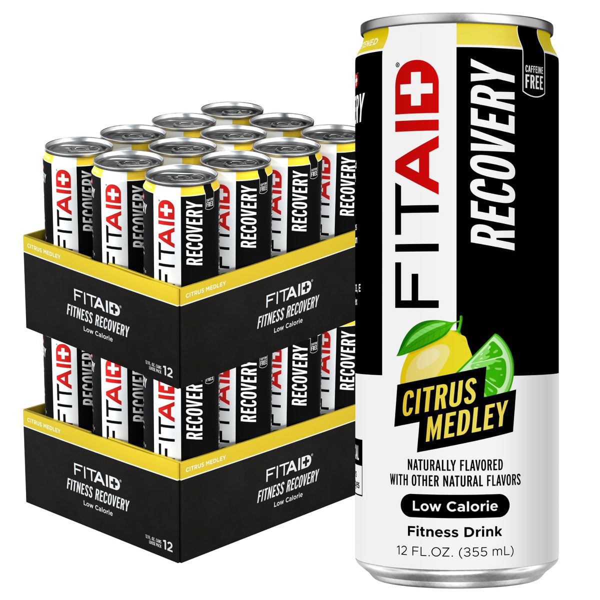 LIFEAID front can showing Citrus Medley flavor and clean label benefits