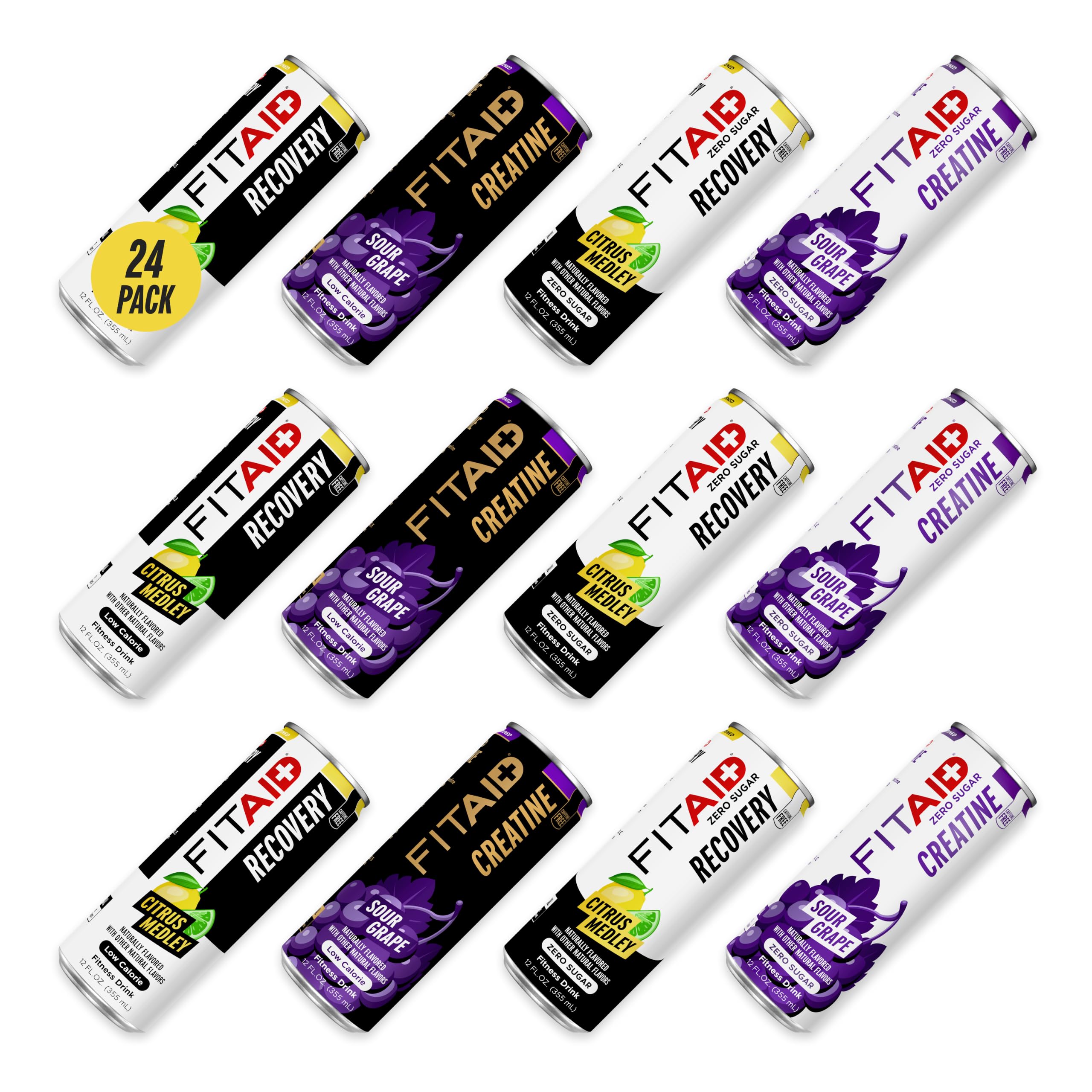 LIFEAID FITAID variety pack front packaging showing assortment and convenience
