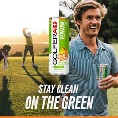 LIFEAID GOLFERAID ingredient layout showing glucosamine, BCAAs, turmeric for joint support