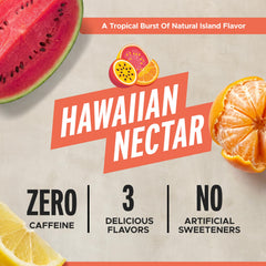 LIFEAID close-up of can label highlighting flavor and key recovery ingredients