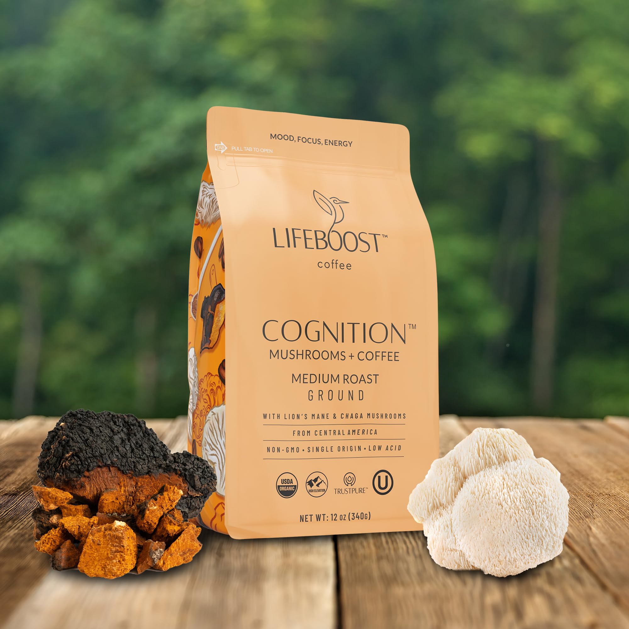 Lifeboost coffee stirred with cream showing silky texture and gentle-on-stomach comfort