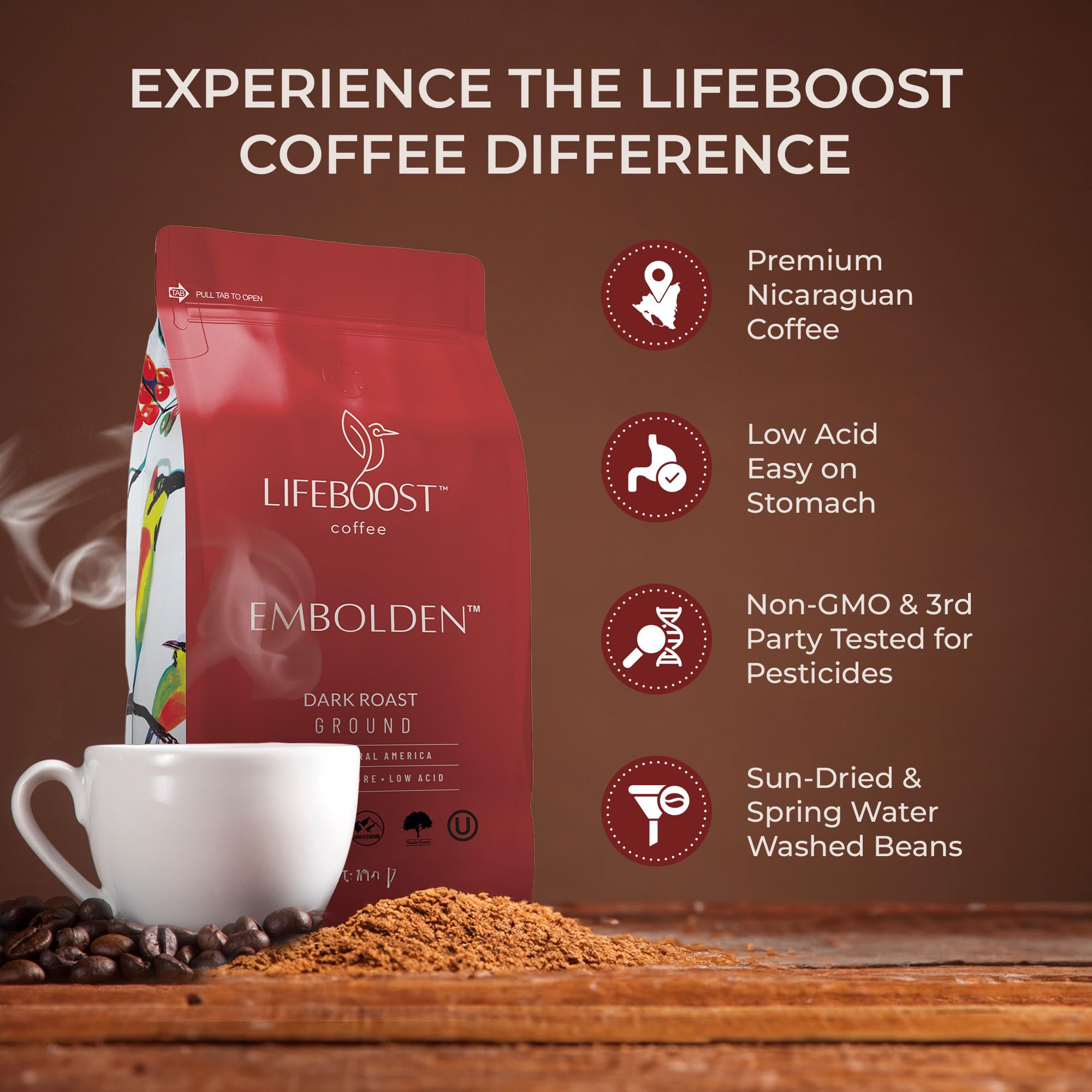 Lifeboost beans being hand-selected at farm conveying ethical sourcing