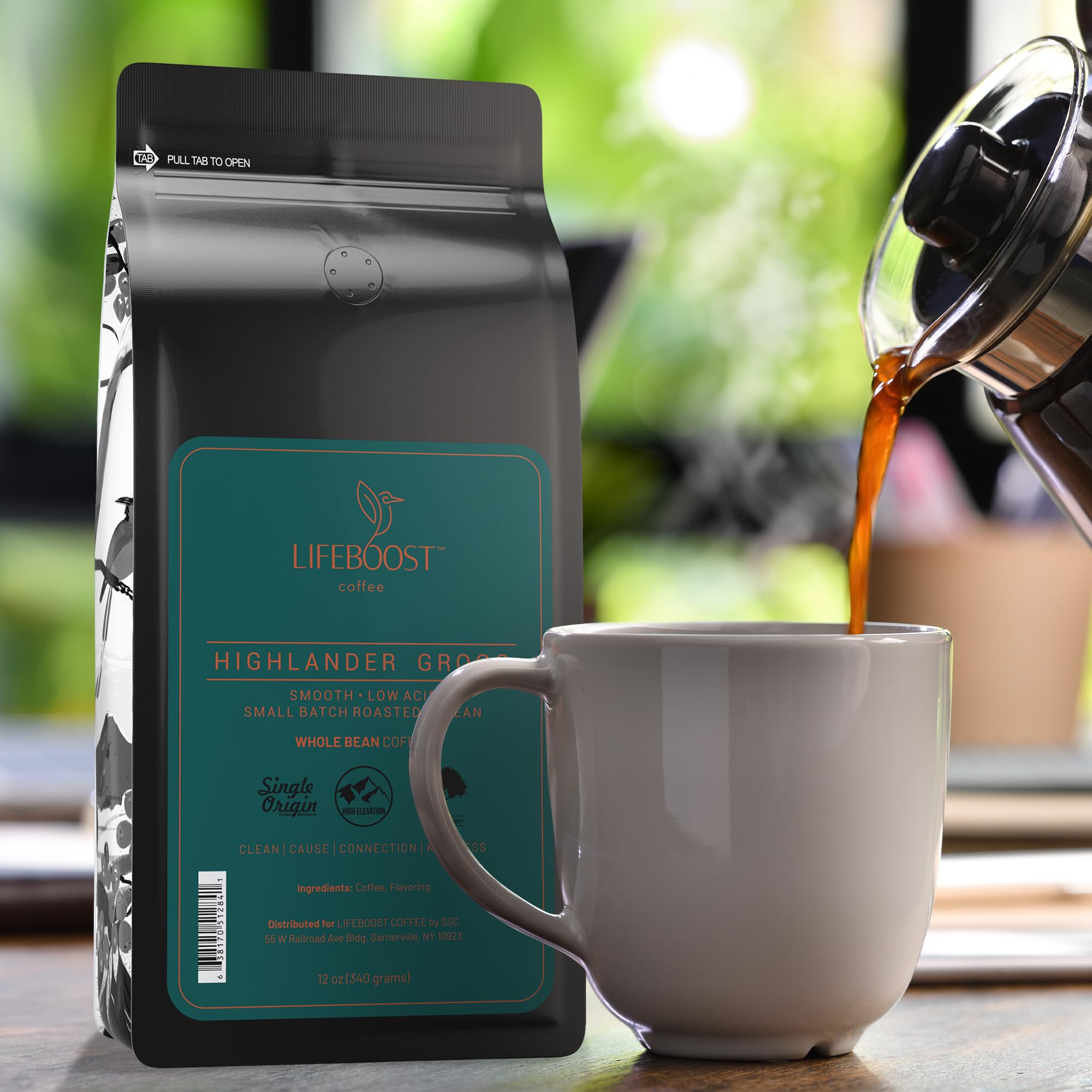 Lifeboost product label with third-party tested badge showing safety and transparency