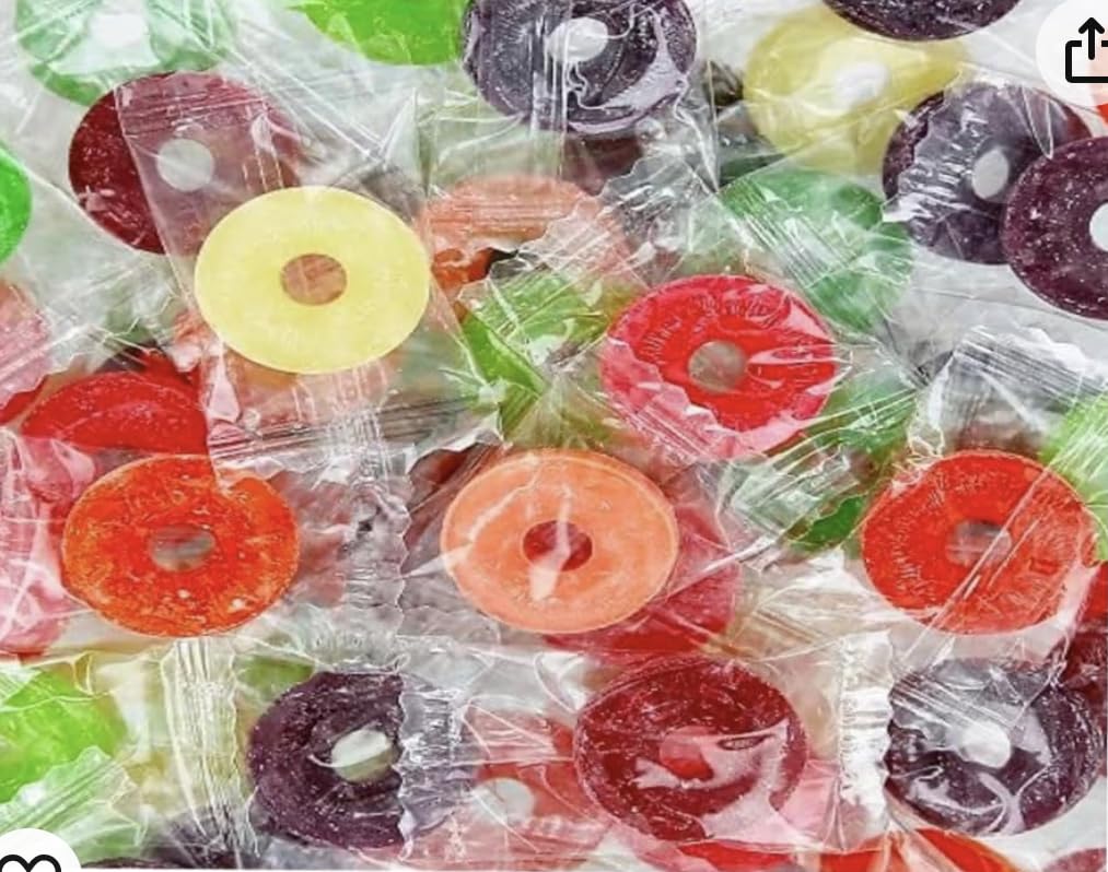 Express Minds llc LifeSavers close-up of individually wrapped candies highlighting freshness protection
