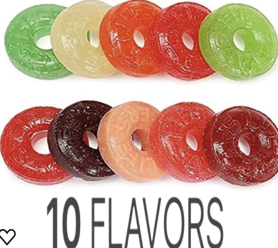 Express Minds llc LifeSavers next to a coin for scale showing real product size