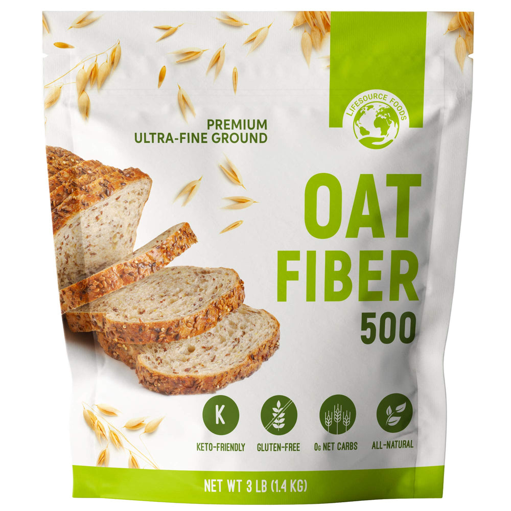 LifeSource Foods front pouch showing product and branding with clear benefits