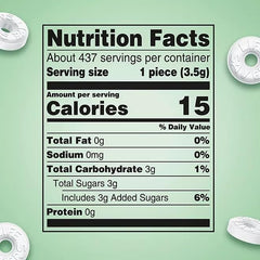 Lif'e Saver close-up of individually wrapped wintergreen mints highlighting freshness and convenience