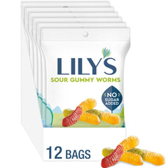 LILY'S front packaging showing 1.8 oz bag and 12-count box for easy stocking