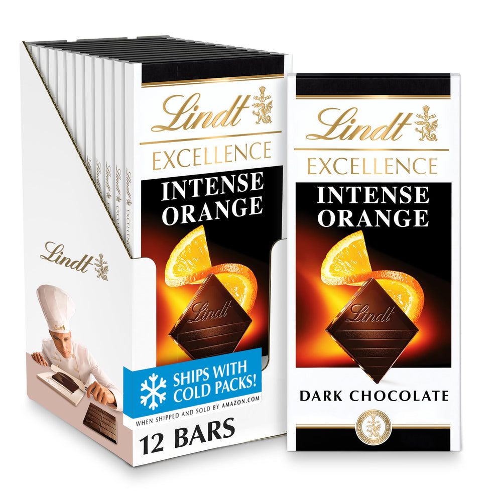Lindt EXCELLENCE front packaging showing bar and branding, invites premium gifting