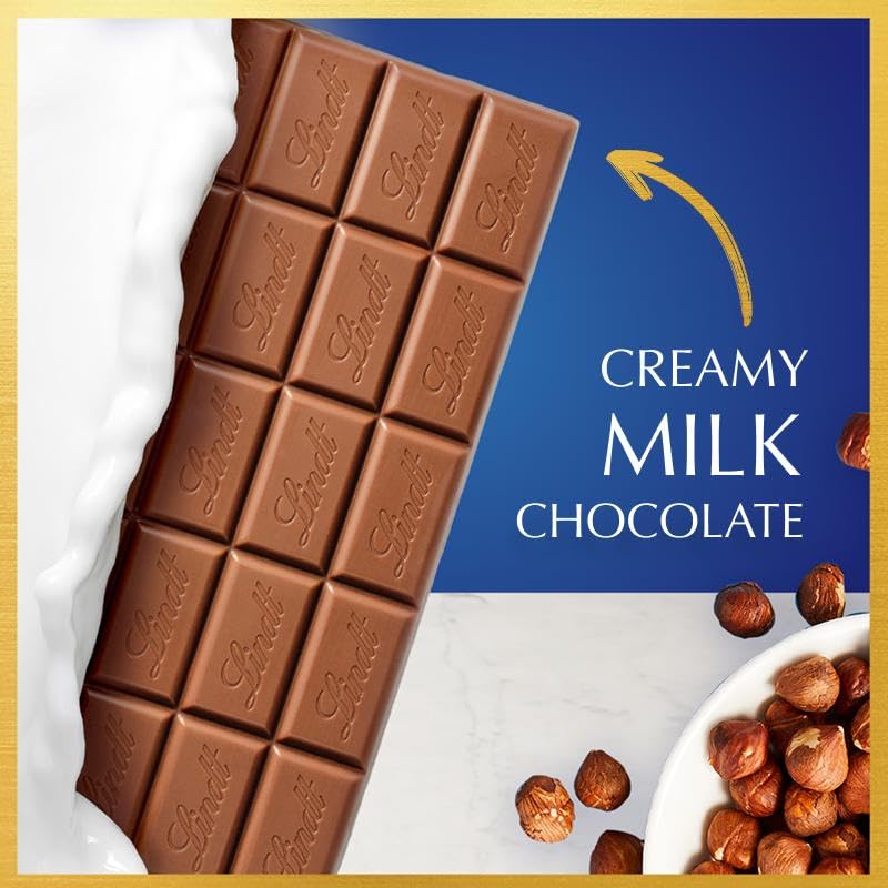 Lindt chocolate melting in saucepan, ideal for baking and ganache