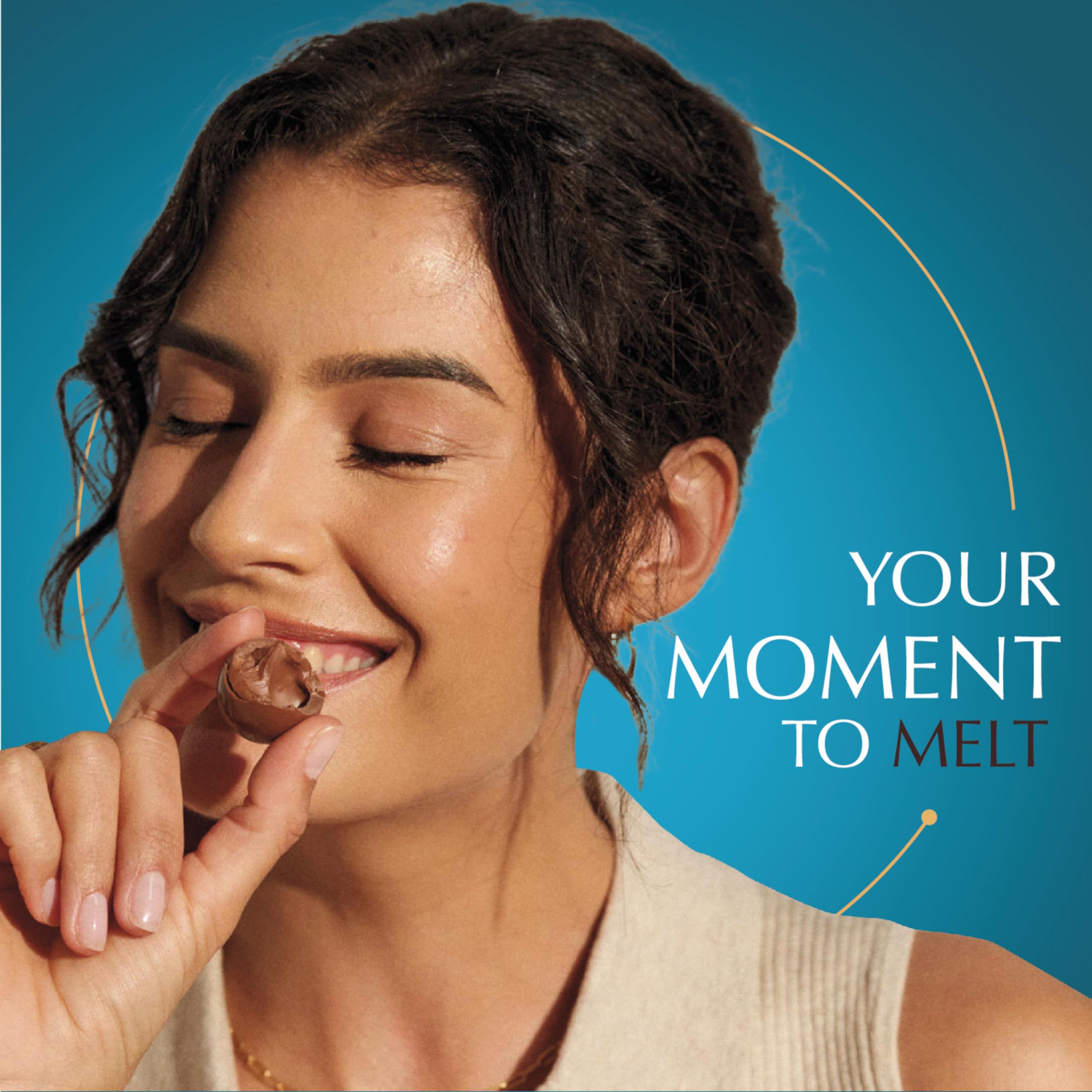 Lindt LINDOR individually wrapped truffles arranged to show convenience and freshness